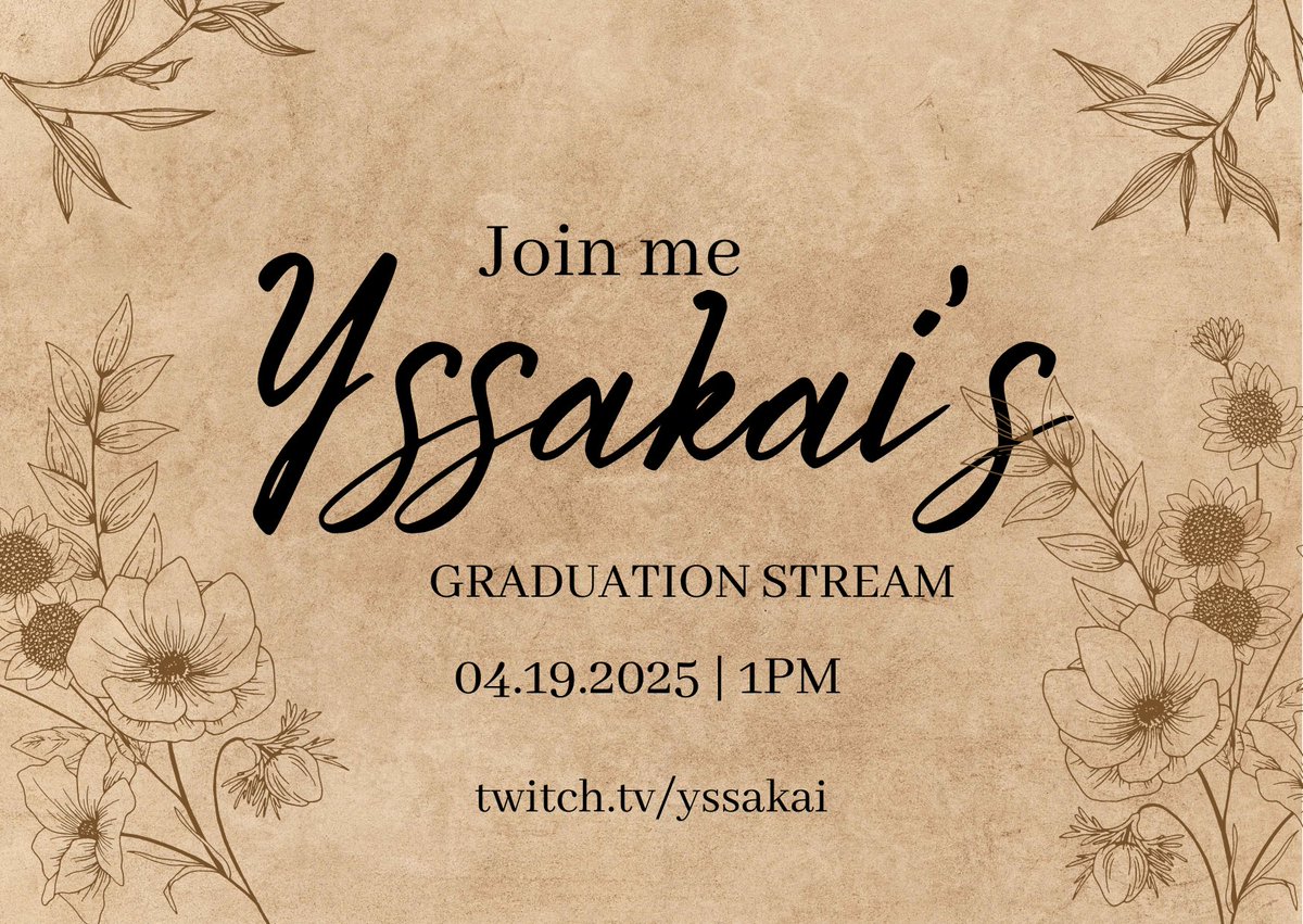 Thank you guys so much for everything, I'll be releasing the schedule of events within the week 💜