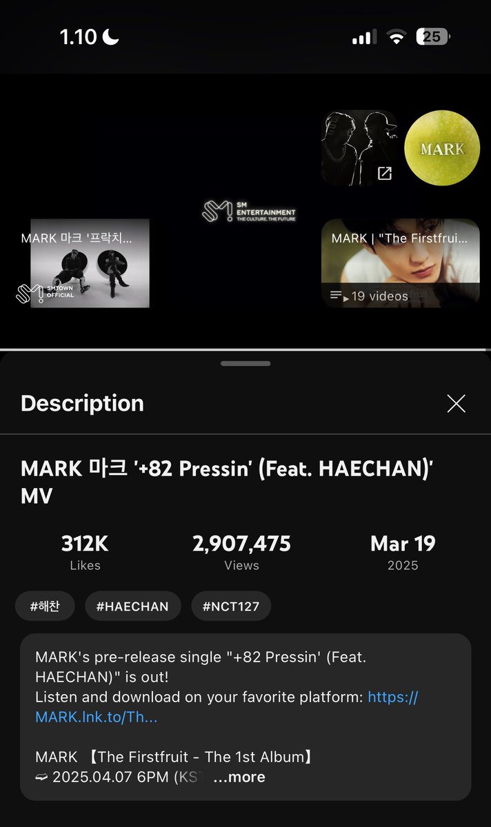 Meowwnulis's tweet photo. 🐯🐻 STREAMING PARTY
MARK ft. HAECHAN +82 Pressin MV
📍 https://t.co/CkQVTBDgc9…
Tag : @watermelonrem @ayy_yyyyyy @haeflxwers00_ @Ndaakulll__ @cryonkuning @yoommarkeu @Leemakeumarklee @RaqueenRa @lovvimarks
#HAECHANFirstFeaturing
#MarkFtHaechan
️#마크랑_해찬이랑_82pressin https://t.co/oUXlFVp9xf