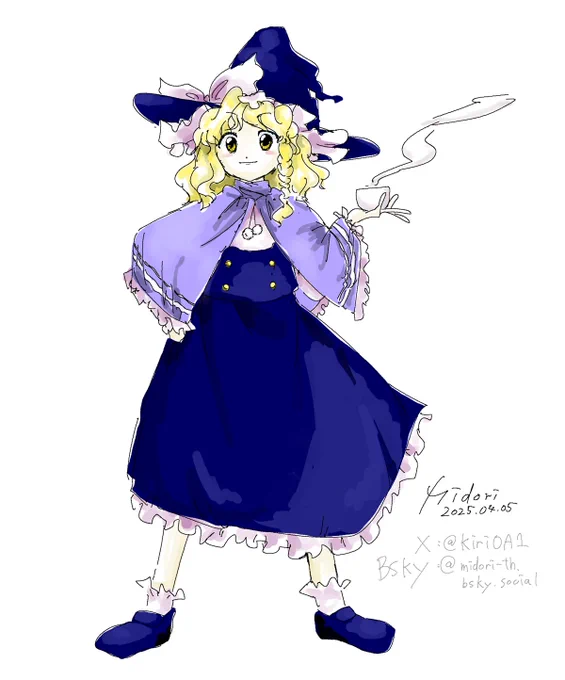 魔理沙の格好は暖かそうであればあるほど好きでありまして・・・ 
