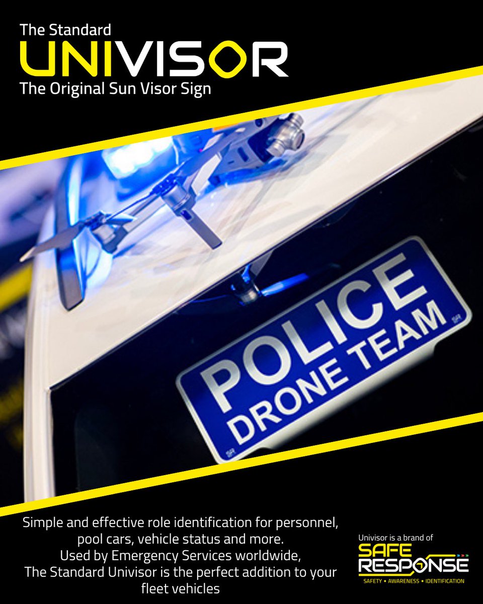 Meet the Univisor – the go-to solution for unmarked and specialist vehicles! Trusted by emergency services worldwide since 1997.
Why Choose Univisor?
- Visible Day &amp; Night
- Easy Installation
- Portable &amp; Convenient
- Universal Fit
- Safety Tested

#emergencyservices #Univisor