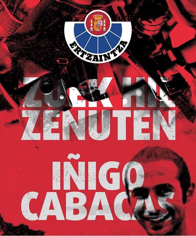 betizutik's tweet photo. Ez dugu ahazten. Ez dugu barkatzen! 
#IñigoGogoan https://t.co/Z6dQWMyV7r