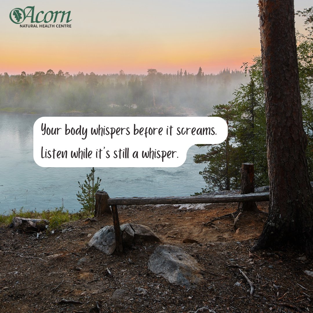 Pain, fatigue, cravings—your body is always talking to you. The question is: Are you listening? 👂✨

#BodyWisdom #ListenToYourBody #HolisticHealing #MindBodyConnection #SelfCare #WellnessJourney #HealingFromWithin #TrustYourBody