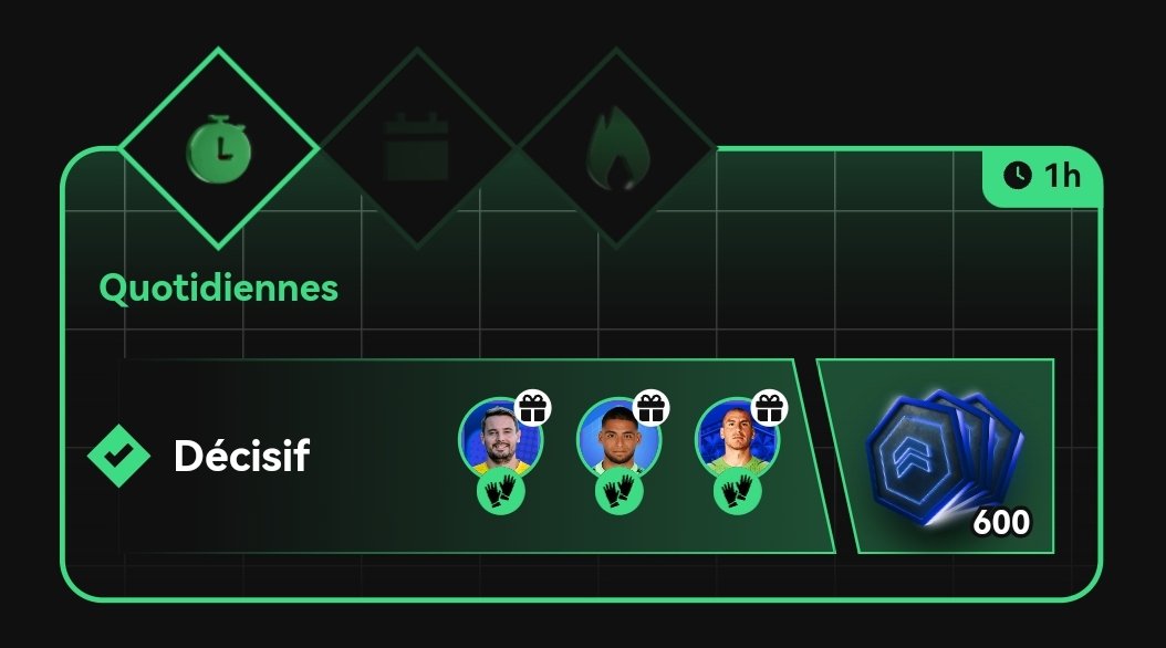 Le farm d'xp 🔵 à base de cleansheets qui tourne à pleins gazs 🥰.
#Sorare