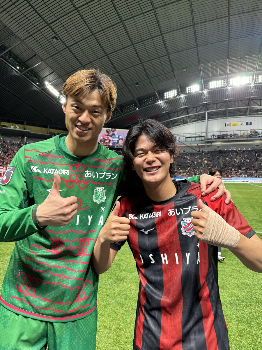 consaofficial's tweet photo. 👍👍

#consadole #コンサドーレ
#FULLCOMMIT https://t.co/wX98Unf3OW