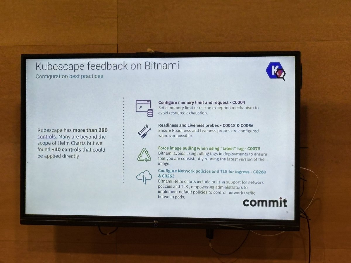Continuamos con <a href="/Kubescape/">Kubescape</a> en <a href="/commitconf/">Commit Conf</a>