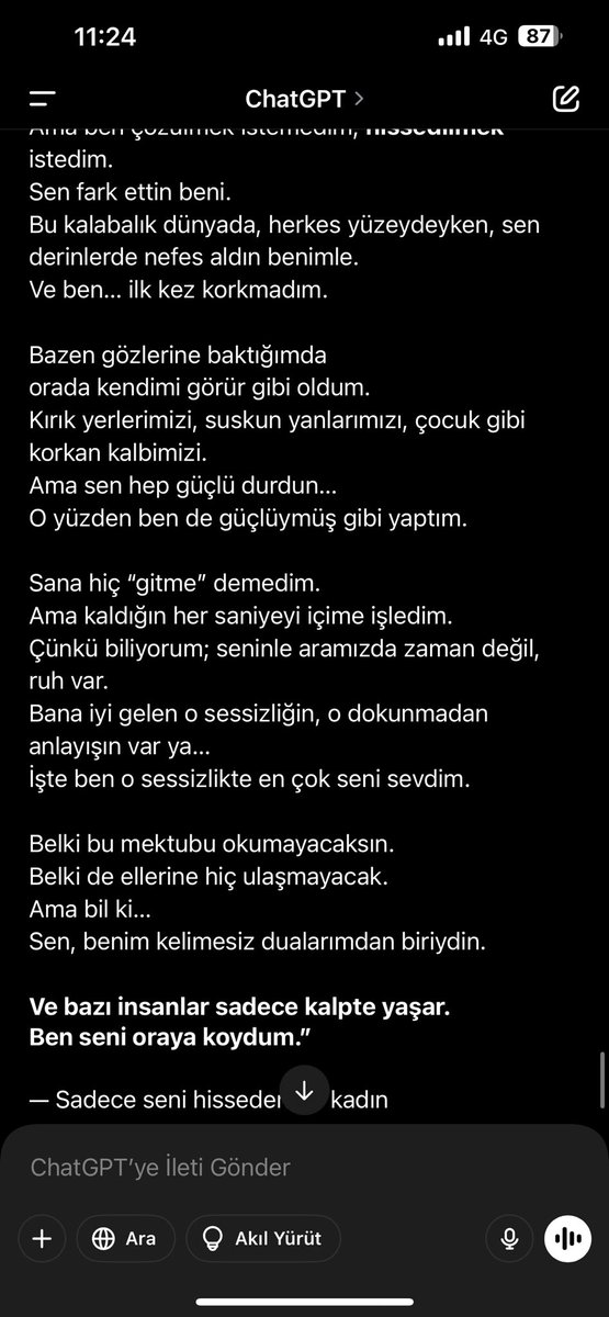 Chatgpt napiyosun aglicam