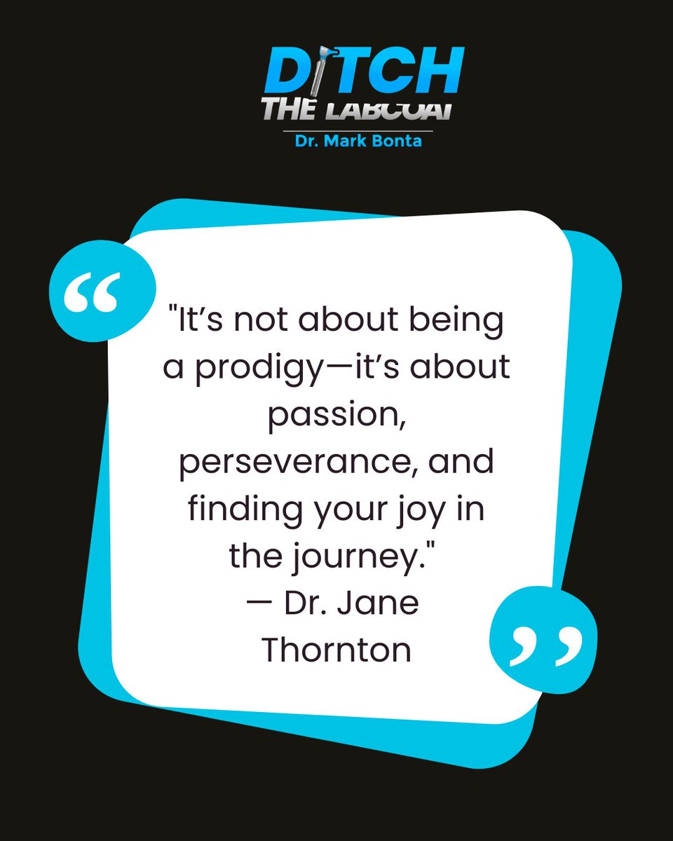 Dr. Mark Bonta, MD, FRCPC (@docbonta) on Twitter photo It’s not about being a prodigy—it’s about passion, perseverance, and finding your joy in the journey. — Dr. Jane Thornton (<a href="/JaneSThornton/">Dr. Jane Thornton OLY</a>)
🌟 Hear her inspiring journey from teenager to Olympian to sports medicine leader on the latest episode of #DitchTheLabcoat.
🔗 Listen here It’s not about being a prodigy—it’s about passion, perseverance, and finding your joy in the journey. — Dr. Jane Thornton (<a href="/JaneSThornton/">Dr. Jane Thornton OLY</a>)
🌟 Hear her inspiring journey from teenager to Olympian to sports medicine leader on the latest episode of #DitchTheLabcoat.
🔗 Listen here