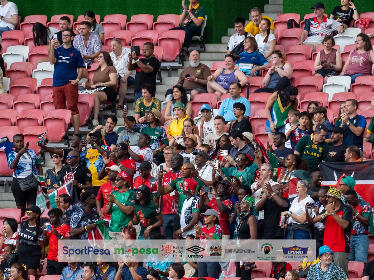 Yes yes yes Semis 🔥🔥🔥🔥🔥🔥🔥

FT. #Kenya7s 10-7 France

Unmatched!🔥🔥

#Singapore7s 
#MPESAPowersRugby7s
#SafaricomRugby
#MPESABehindEveryMoment