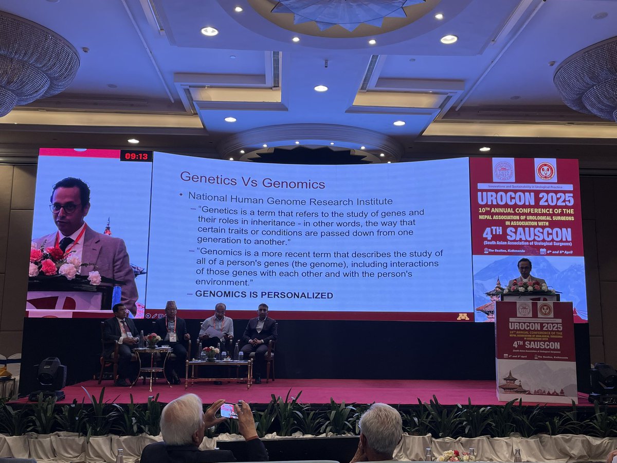 Chris Weight (@cjweight) on Twitter photo So great to see my friend and colleagues in Nepal <a href="/RegmiSubodh/">Subodh Regmi</a>
Speaking about genomics in the management of urologic cancers So great to see my friend and colleagues in Nepal <a href="/RegmiSubodh/">Subodh Regmi</a>
Speaking about genomics in the management of urologic cancers