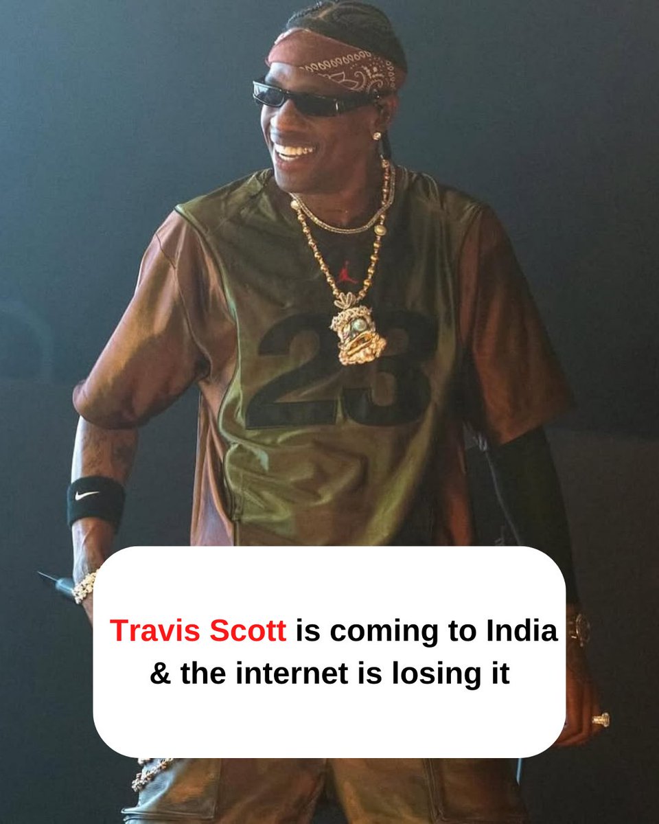 Calcutta_Times's tweet photo. #TravisScott is coming to India & the internet is losing it!
Lakhs of fans are flooding BookMyShow in a ticket frenzy, and itβs giving major #Coldplay flashbacks! π±
π Drop a π₯ if you're manifesting tickets!
#TravisScottIndia #ConcertFever #Coldplay #IndiaConcerts https://t.co/yKP7w0V5SY
