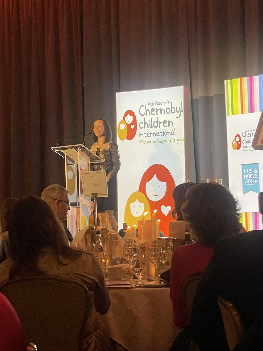 Maïa Dunphy (@maiadunphy) on Twitter photo With everything that’s going on in the world, it’s easy to forget <a href="/Chernobyl/">Chernobyl Children International</a> needs our ongoing support. Adi Roche has never stopped fighting for the children there. This beautiful young woman Olga spoke at the fundraising lunch yesterday about how the charity changed her life. ❤️ With everything that’s going on in the world, it’s easy to forget <a href="/Chernobyl/">Chernobyl Children International</a> needs our ongoing support. Adi Roche has never stopped fighting for the children there. This beautiful young woman Olga spoke at the fundraising lunch yesterday about how the charity changed her life. ❤️
