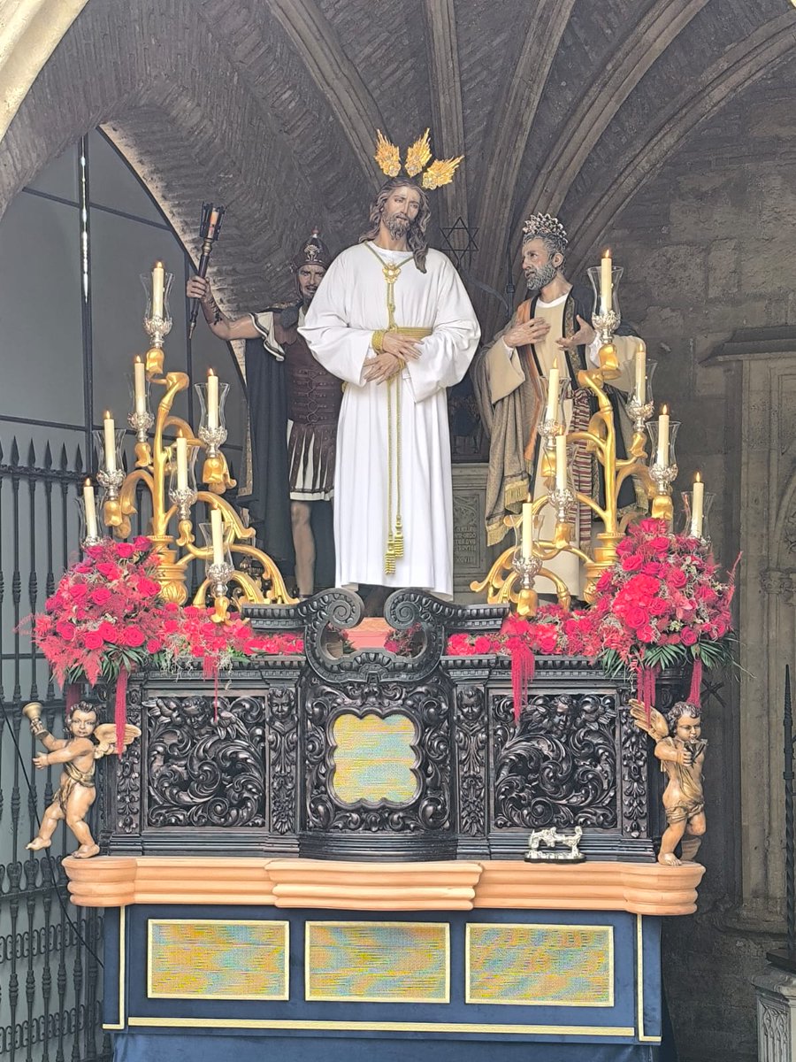 BondadCordoba's tweet photo. Ya es SÁBADO DE BONDAD en la Fuensanta.

Las puertas del humilladero se abren para todos los hermanos y devotos que deseen contemplar a Ntro. Padre Jesús de la Bondad, entronizado en su paso procesional, de cara a la estación de penitencia de esta tarde. https://t.co/QQFFiVtYxm