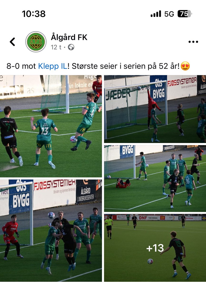 Sa til spillerne før kampen at jeg skulle bidra med 100 kr pr mål (og 100kr ved clean sheet) til lagets botkasse. 

Hjalp ikke å bytte ut spissene 25 min før slutt..