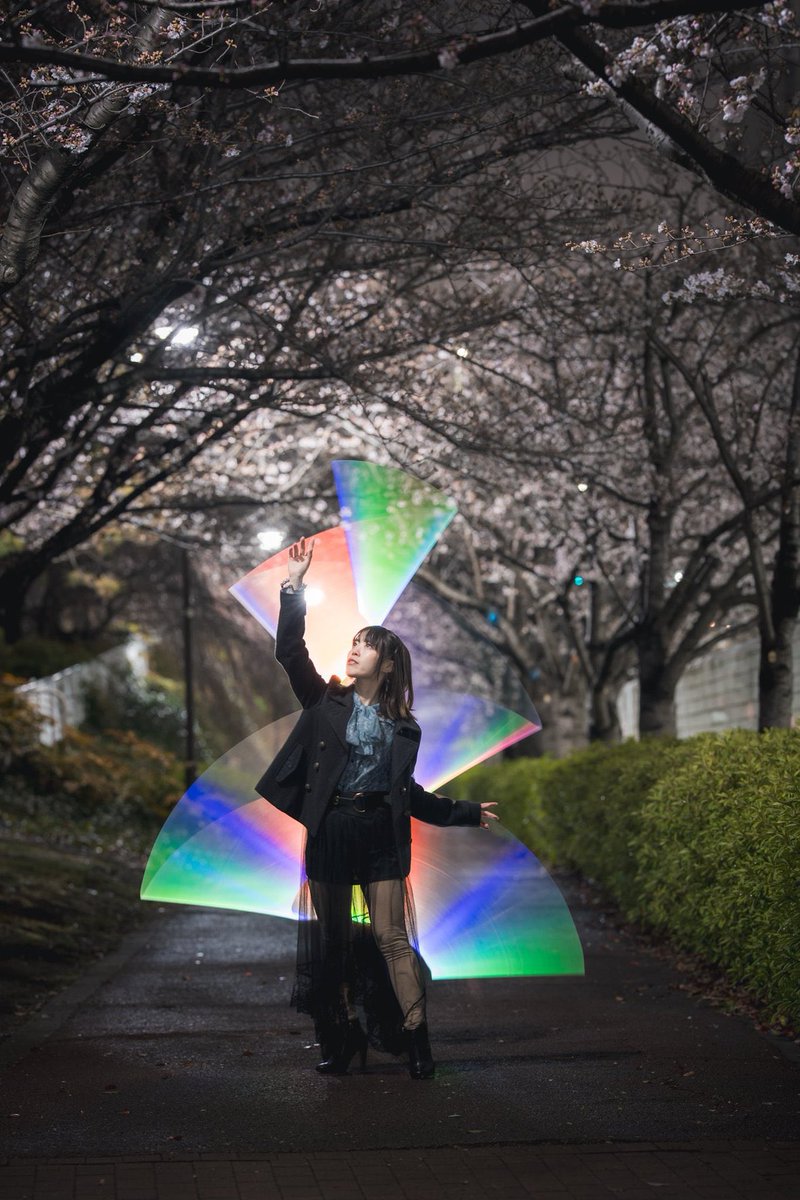 月明かりに 照らされて 静かな夜に
.
photo＊<a href="/Pflat6/">p</a>
.
#portrait
#桜