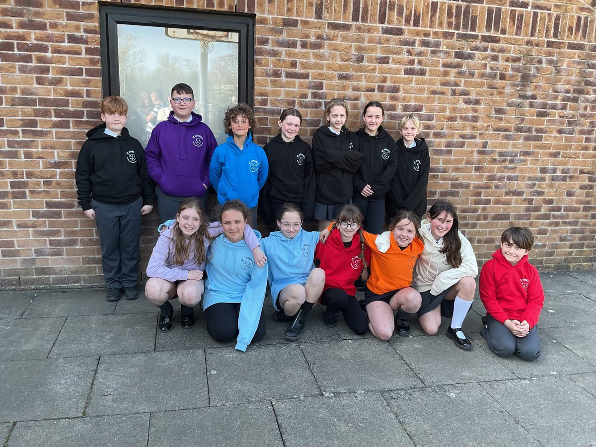 The Year 6s received their Leaver's Hoodies today!