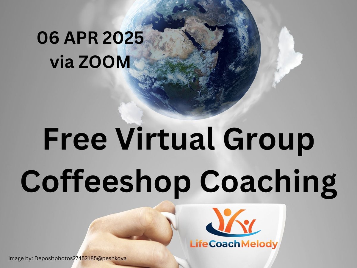 LifeCoachMelody's tweet photo. Find answers, take actions, &amp; get results – Coffeeshop Coaching! Tell a friend and Sign-up Online Today!  https://t.co/JRiM96pEGL
#coffeeshopcoaching #lifecoachmelody #change https://t.co/IpYzA4xgLf