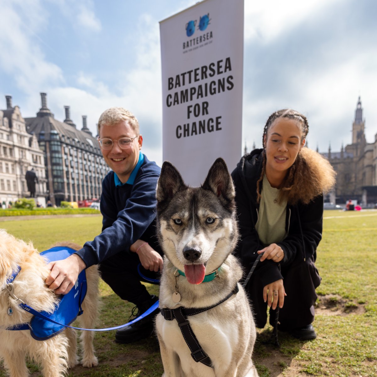 We might be called Battersea, but our work doesn't stop there!

👉 We support dog and cat centres around the UK and across the world.
👉 We help pet owners train and better understand their animals.
👉 We campaign for dogs and cats.

Because at Battersea we’re all in, for them.