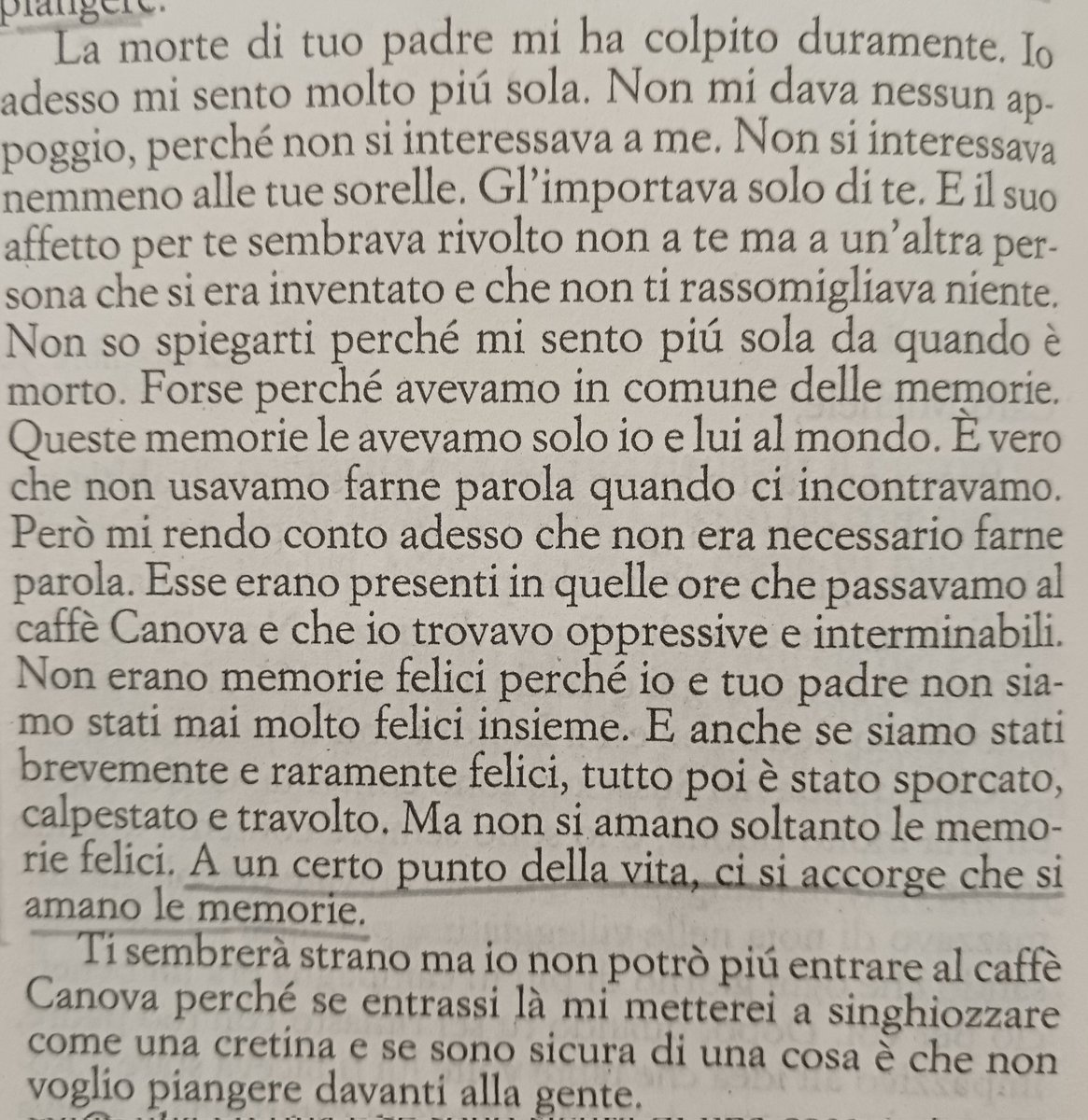 Ma non si amano soltanto le memorie felici. A un certo punto della vita, ci si accorge che si amano le memorie.

Caro Michele - #Ginzburg