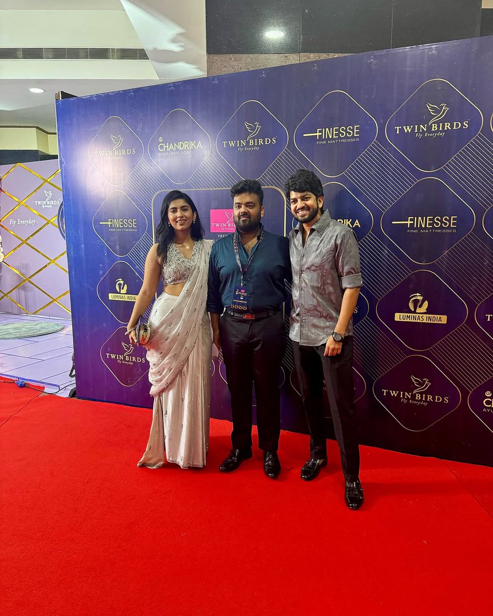 When Manuel Ikka met Aditi 🫶🏻 Was so thrilled to see that #sookshmadarshini was nominated in many categories and reunited with one of the cast members along with many friends on the <a href="/jfwdigital/">JFW</a> award night

#Sookshmadarshini #jfwmovieawards2025