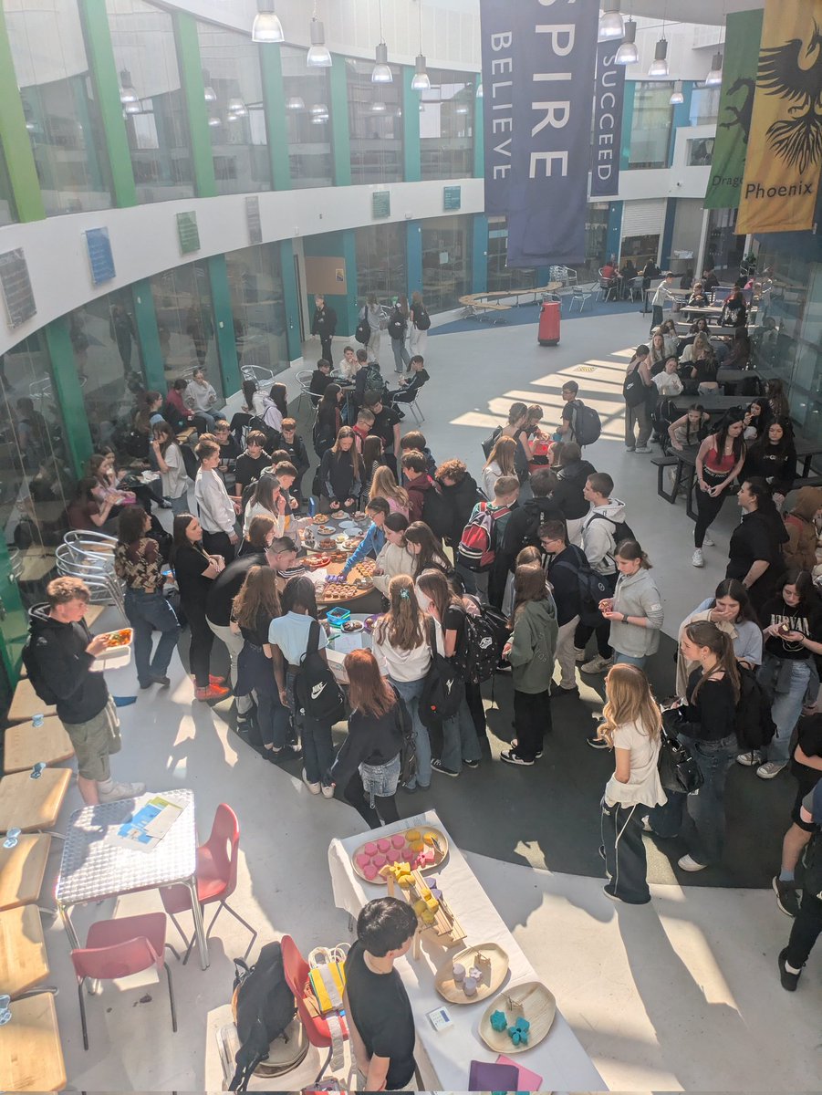 What a fab week culminating in a cracking bake sale. Thanks to all those who contributed and for the students who took part with some great energy and enthusiasm in all houses. Enjoy the Easter break!