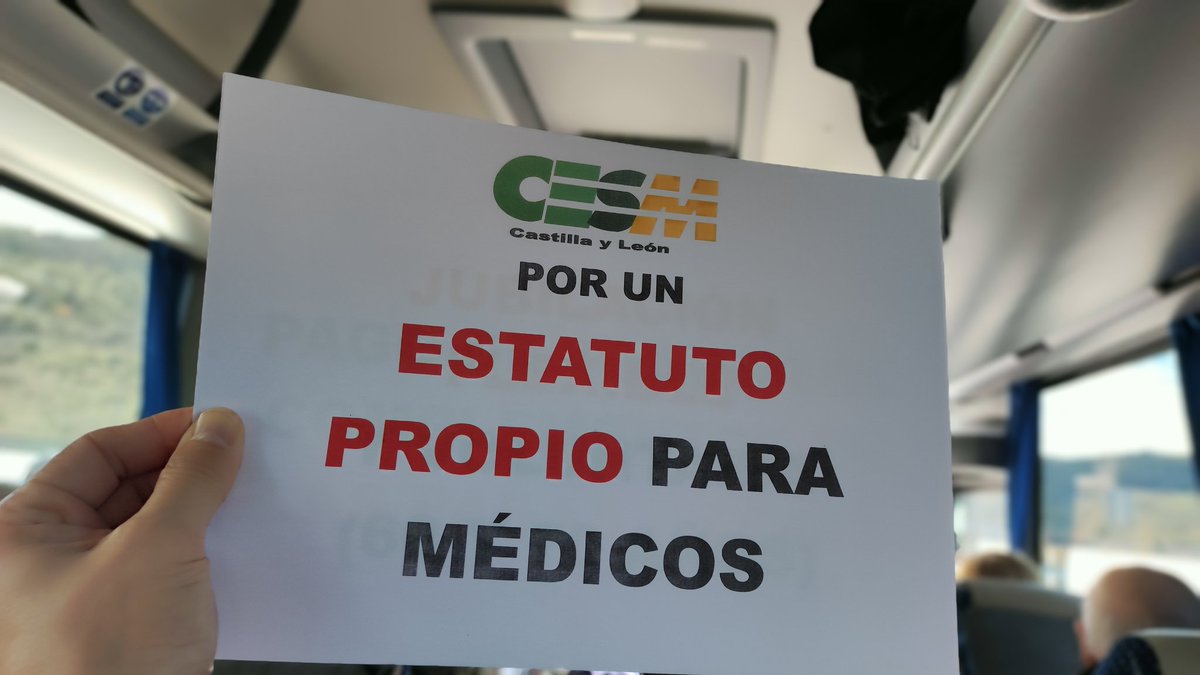 asturcomza's tweet image. Hacia Madrid por la dignidad de nuestra profesión 
#EstatutoPropio #EstatutoMedico #noalborrador
