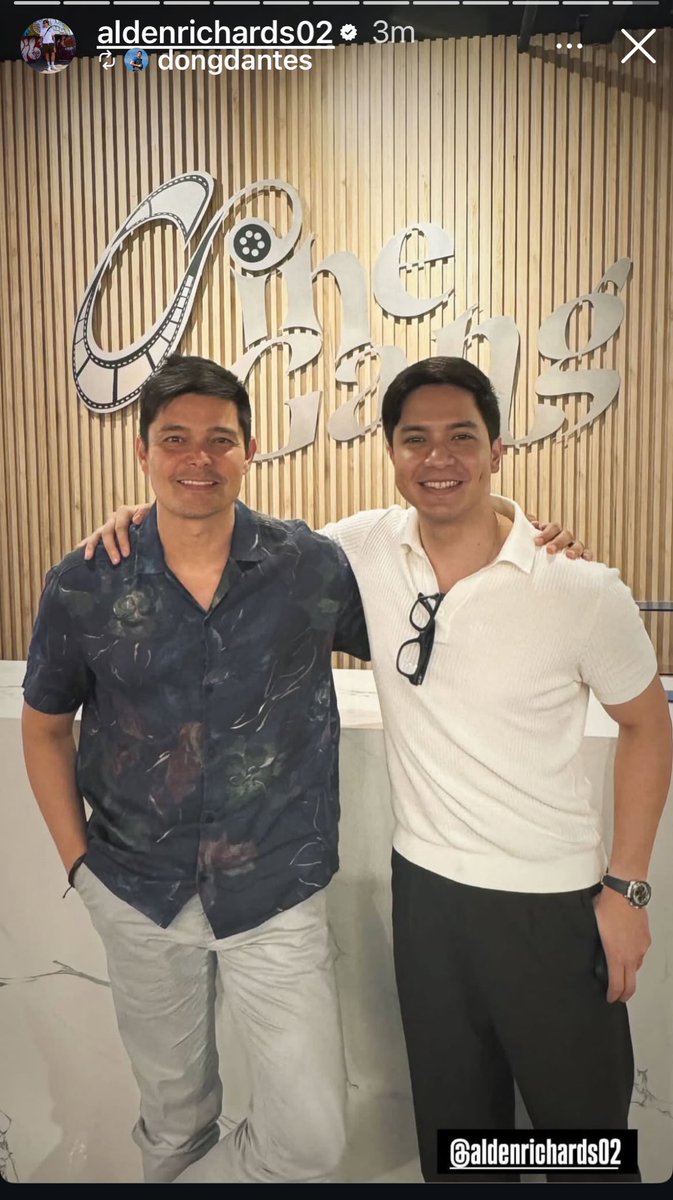 Hello mga idol!
<a href="/aldenrichards02/">Alden Richards</a> <a href="/dingdongdantes/">Dingdong Dantes</a> 

#ALDENRichards