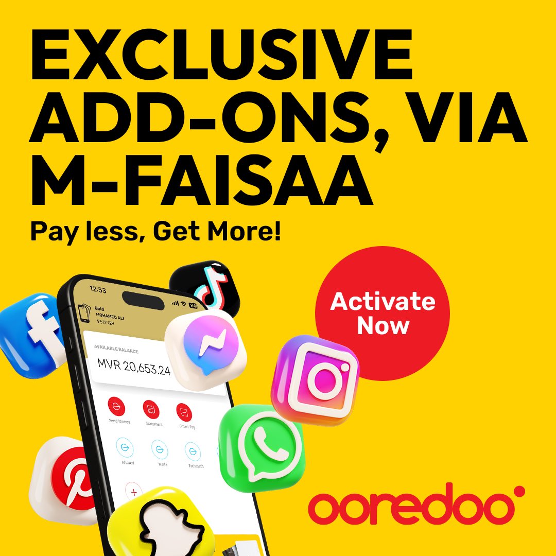 Get that extra boost of data, only on m-Faisaa! Keep scrolling, streaming, and sharing. 📱

Register to #mFaisaa 👉 ore.do/mf