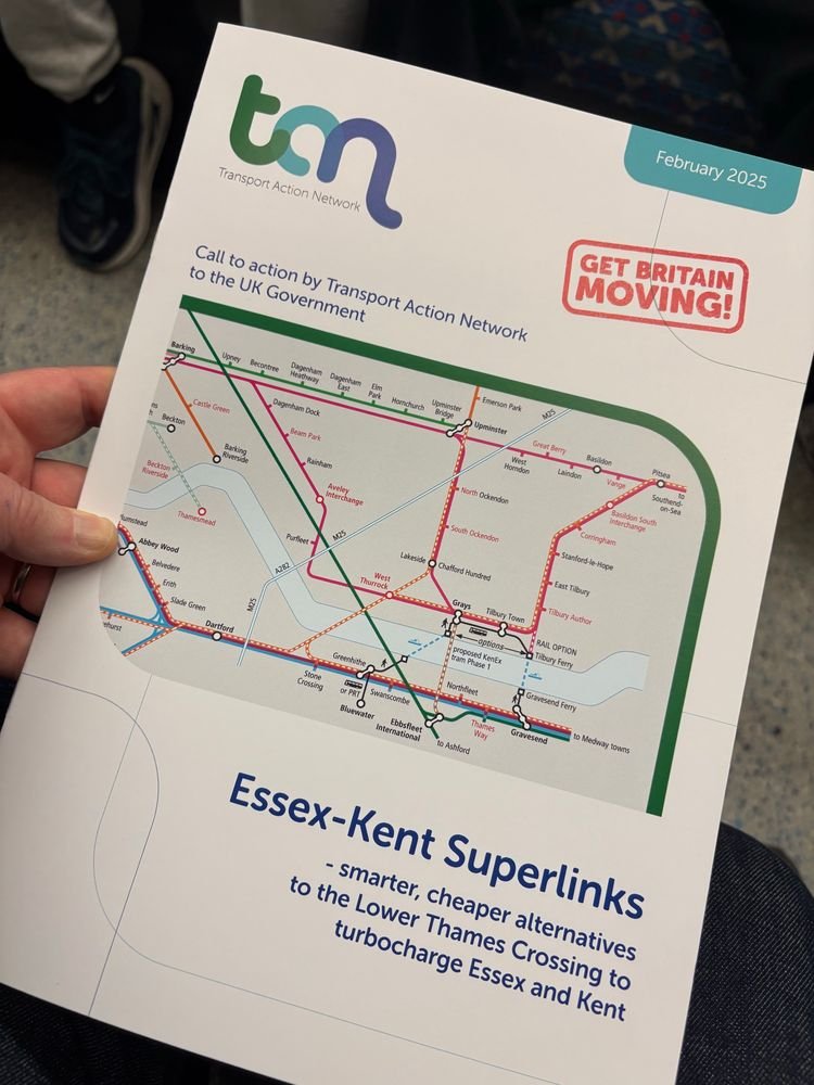 Essex-Kent Superlinks, KenEx Tram - presentations and discussions with promoters at our annual open meeting next Saturday morning 12th April, 10.30 for 11.00 start. Venue: EC1Y 1AU. Full details: railfuture.org.uk/London-and-Sou… Join the influencers!