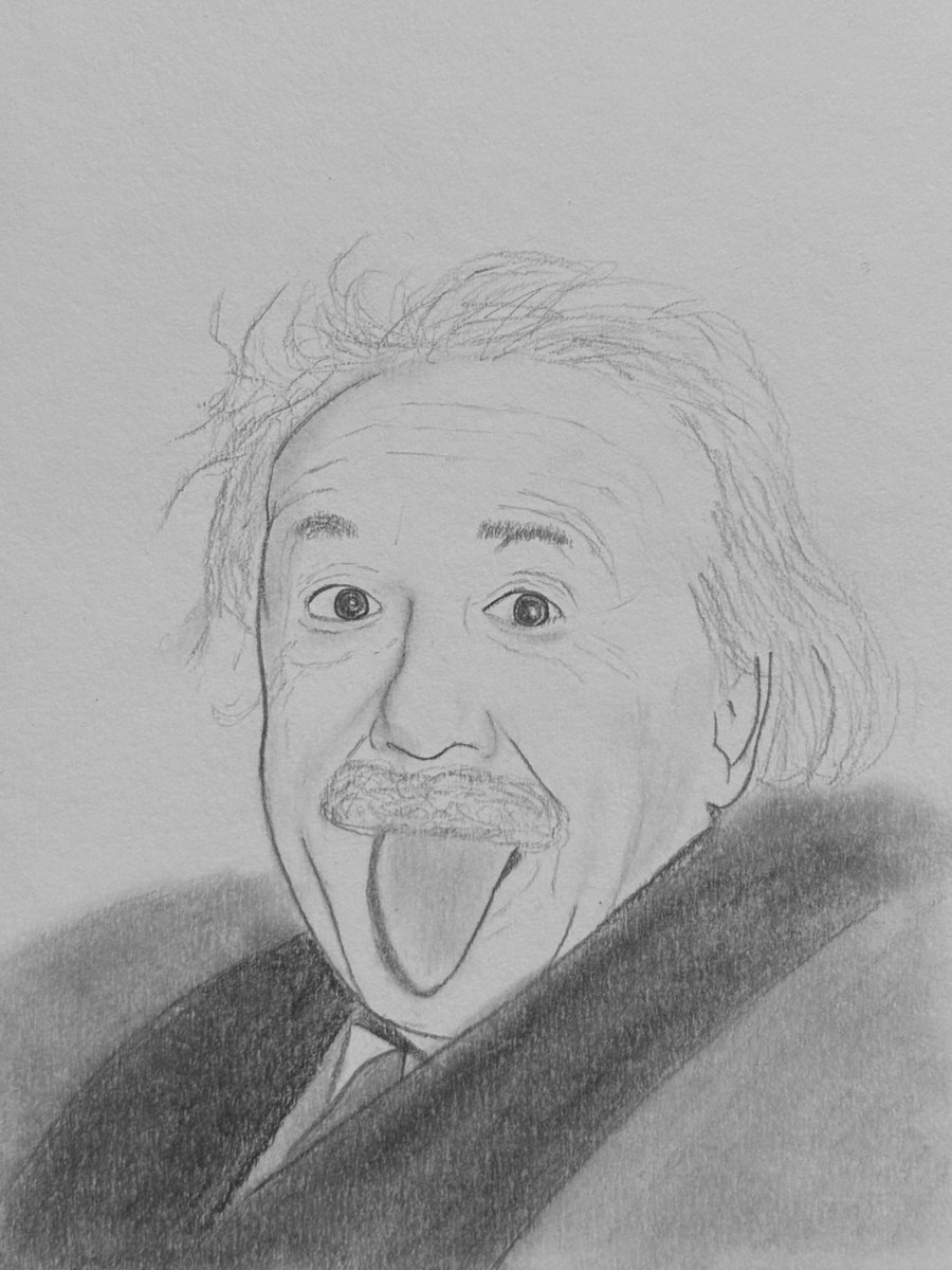 RekiSiroFan's tweet photo. 今日は相対性理論をつくった アルベルト・アインシュタイン 1879〜1955（明治12〜昭和30）

右がご本人

#アルベルト・アインシュタイン #アインシュタイン #相対性理論 #ノーベル物理学賞 #イラスト https://t.co/PtrlM6xrUy