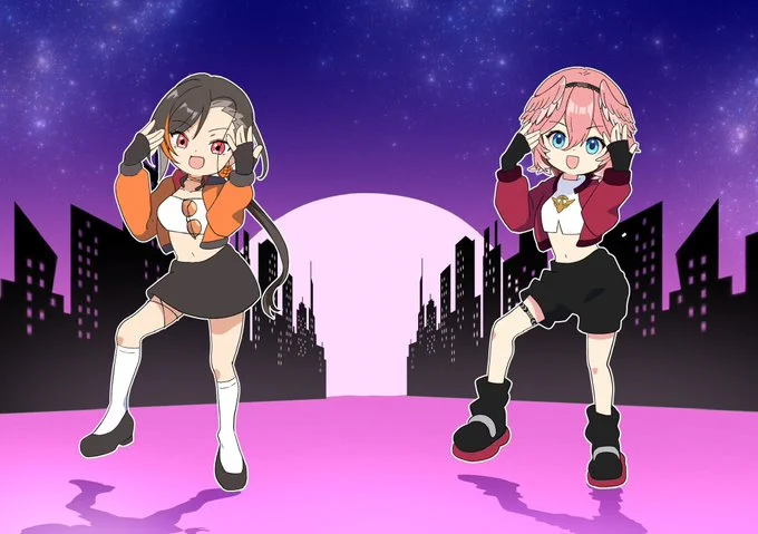 常闇トワ様 はじめましてイラストレーターのまりーと申します。 MVのイメージに合ったデフォルメキャラの制作が可能です。予算もご希望に沿えますのでどうぞよろしくおねがいします。