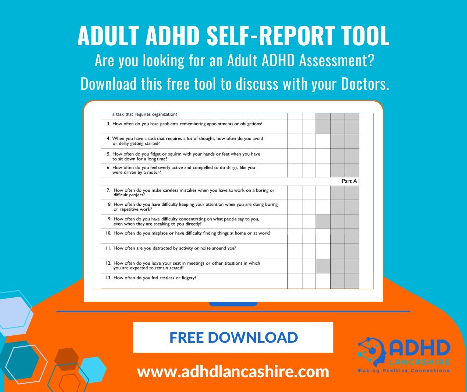 Are you thinking about your options to get an ADHD assessment but not sure where to begin?

Need guidance?
Please book a FREE Diagnosis Discovery Call with me to discuss your options.

🔗 adhdlancashire.com/bookings

#ADHDLancashire