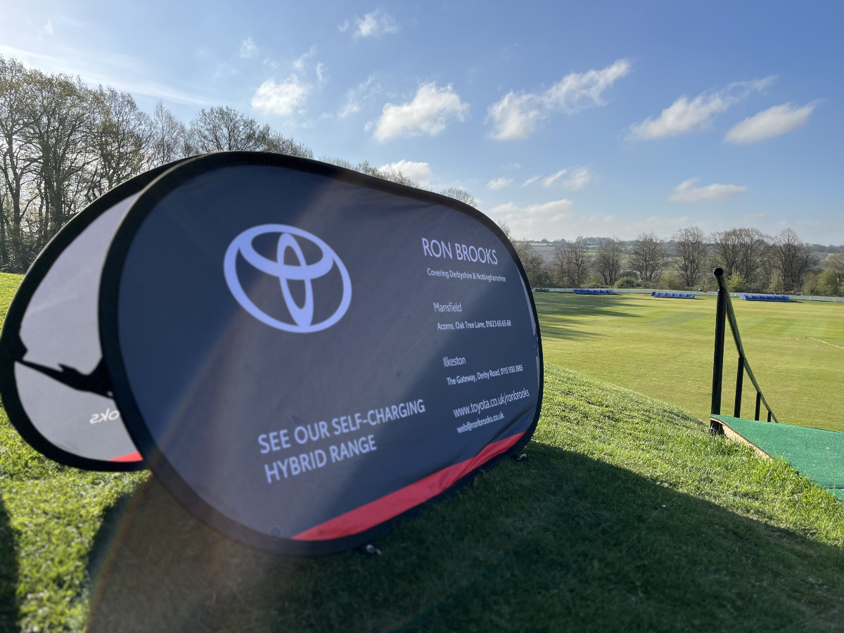 What a lovely sunny morning up at West Hallam Cricket Club. Come up and join us for the get set weekend! ☀️

#ToyotaGoodForCricket #cricket #toyotagb #toyotauk