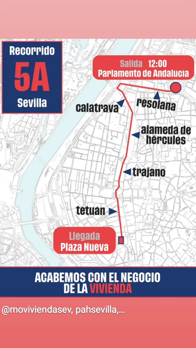 📣 #Sevillahoy SÁBADO #5A CONVOCATORIA ESTATAL POR LA #VIVIENDA ‼️vía <a href="/ViviendaSev/">Asamblea por la Vivienda de Sevilla</a> <a href="/SViviendaSev/">Sindicato por la Vivienda de Sevilla</a>
#stopdesahucios #turismo #pisosturisticos pisos turisticos #sevilla #Andalucía #España #Espana #Spain @vivi
