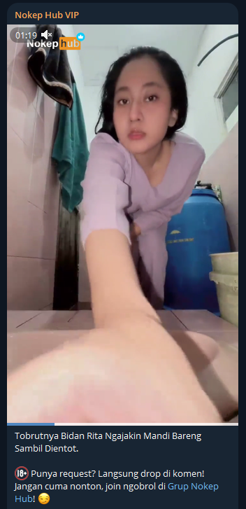 Yukuli620296's tweet photo. Tobrutnya Bidan Rita Ngajakin Mandi Bareng Sambil Dientrot https://t.co/dT0VtWCVc6