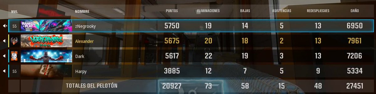 una burla de bots el harpy y spooky en CMG, se la tiran de top 1 y marcaron victoria antes de entrar a match, ganamos y termina con 7 kills el bot este. termino llorando