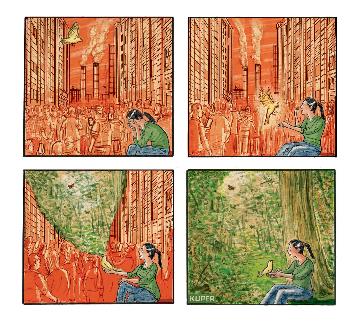 Seth Tobocman, Peter Kuper, Gianluca Costantini at Francis Kite Clib facebook.com/events/1899551…  #art #comics #earthday #anarchy