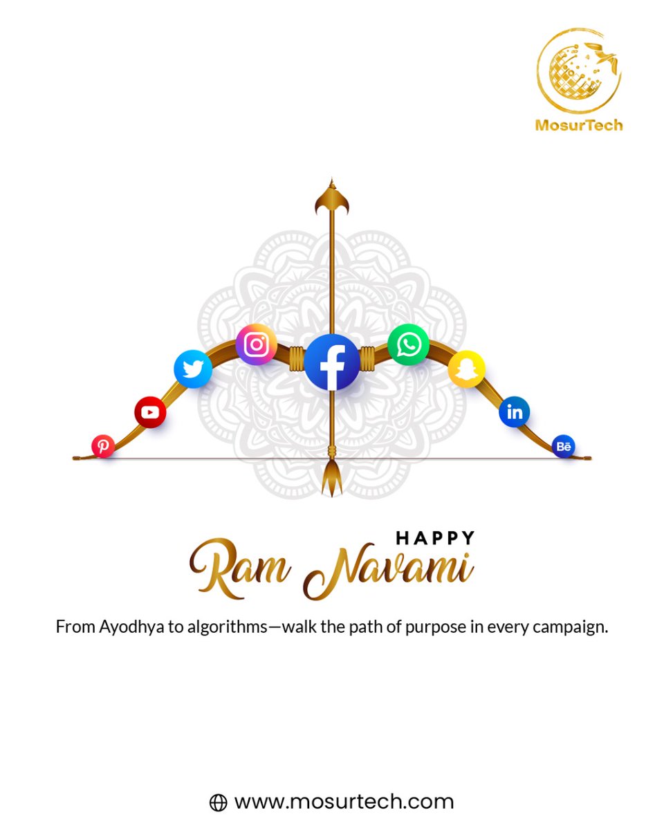 MosurTech's tweet image. This #RamNavami, MosurTech celebrates the timeless values of purpose, dedication, and excellence—inspired by Lord Rama's legacy. Wishing everyone a #HappyRamNavami filled with inspired innovation and purposeful growth.
#TechWithValues #PurposeDriven #MosurTech #Innovation
