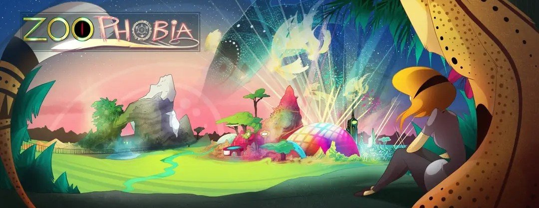 DailyZP's tweet image. Pages of the beta chapters of the webcomic #Zoophobia, created by Vivziepop. (🧵)