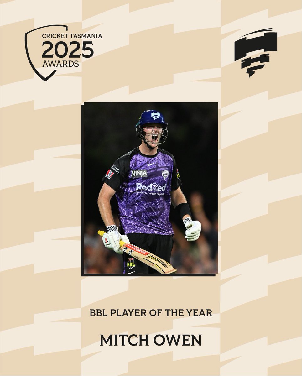 Mitch Owen is the Hobart Hurricanes BBL|14 Player of the Year.