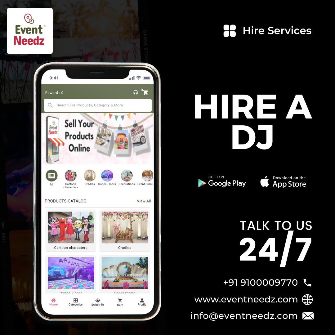 eventneedzkdspl's tweet image. Turning moments into music and music into memories. Book your DJ now.

eventneedz.com
+91 9100009770

#sangeetnight #djservices #weddingdj #SangeetVibes #weddingentertainment #shaadivibes #theezway #eventneedz