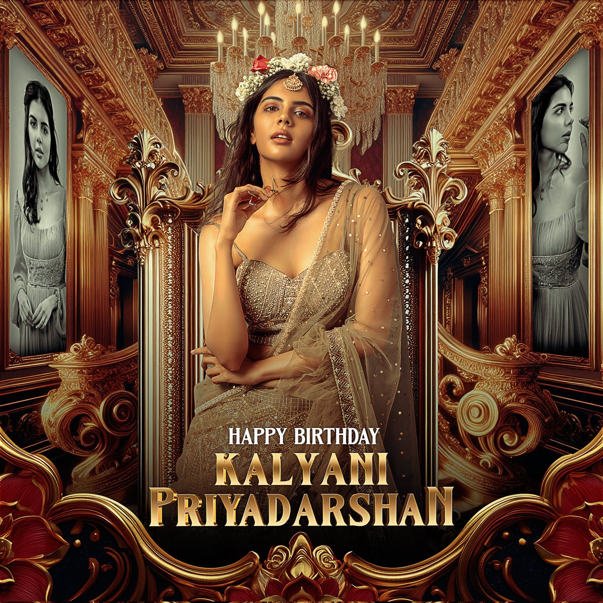 KalyaniFansClub's tweet photo. Happy birthday @kalyanipriyan 😍
Wishing you a day filled with laughter, love, and all your favorite things. May this year bring you endless joy and unforgettable memories. Enjoy your special day to the fullest! 🎉🎂

#HBDKalyaniPriyadarshan https://t.co/UzX9TZUFuS