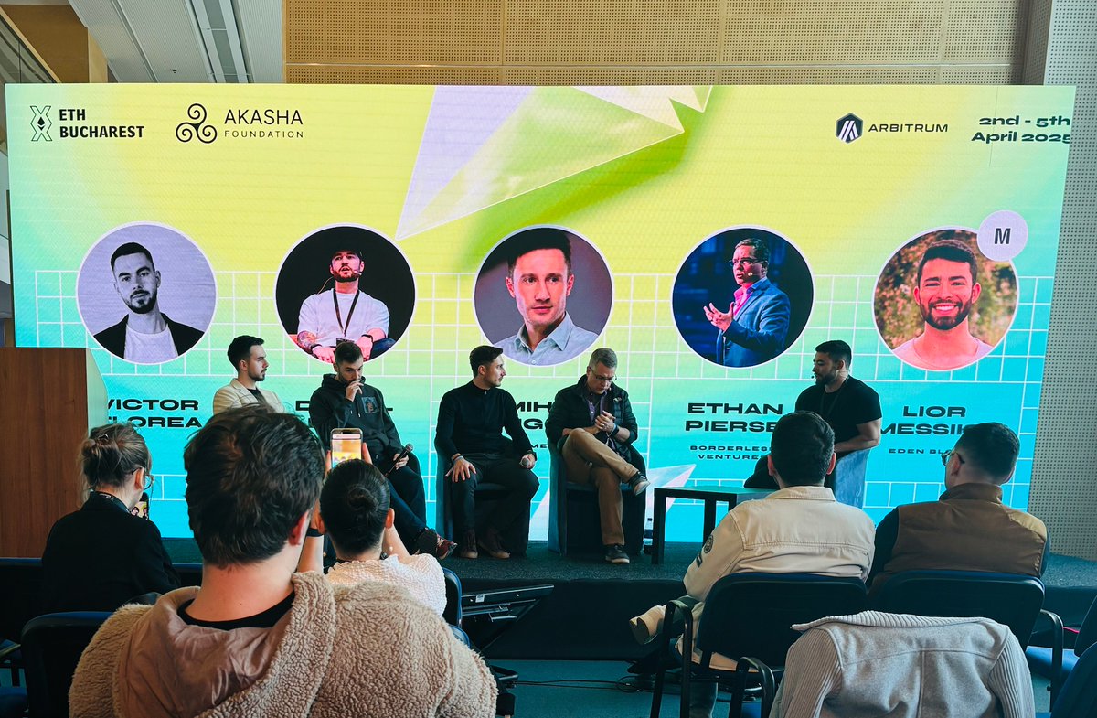 Cornaro Labs (@cornarolabs) on Twitter photo ๐ VC Panel <a href="/ETHBucharest_/">ETH Bucharest</a> ๐ท๐ด
โLetโs get ugly quickly & make mistakes early.โ
๐ง AI x Blockchain = coordination power
๐ฉโ๐ Founders: obsession > code. Being technical isnโt a must anymore!
๐ฎ GameFi: big potential, but weโre early. Gamers resist switching games or adopting ๐ VC Panel <a href="/ETHBucharest_/">ETH Bucharest</a> ๐ท๐ด
โLetโs get ugly quickly & make mistakes early.โ
๐ง AI x Blockchain = coordination power
๐ฉโ๐ Founders: obsession > code. Being technical isnโt a must anymore!
๐ฎ GameFi: big potential, but weโre early. Gamers resist switching games or adopting
