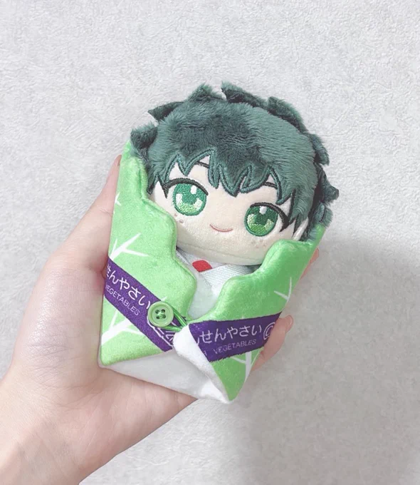 ぬいくるみん買いましたかわいい～～～白菜の妖精とクレープのあかちゃん 