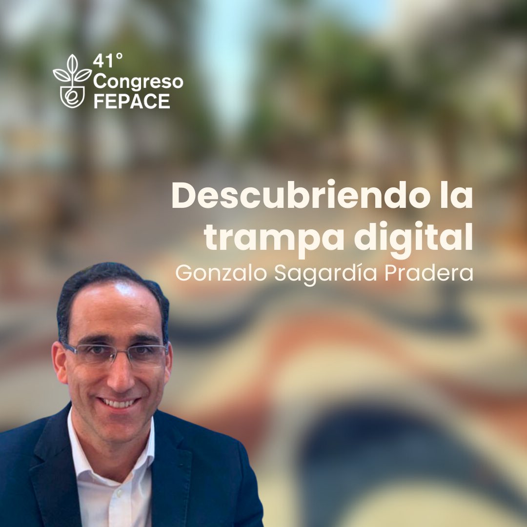 Gonzalo Sagardia habla en su taller sobre educación en el entorno digital. #41CongresoFEPACE #UnaMiradaHaciaLosPadres