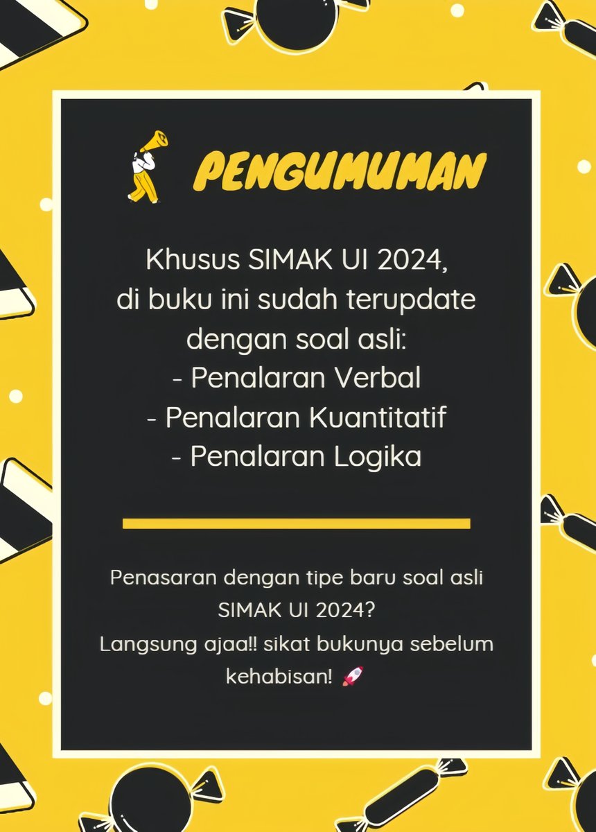 BUKU MABOK TPS 2026 IS UPDATED✨ tweet media
