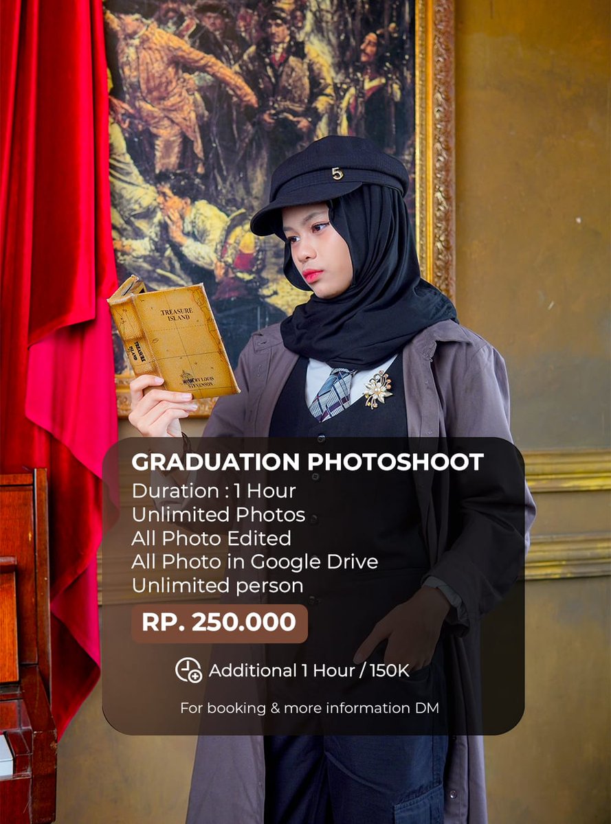 ibupyrofen's tweet photo. 📸 Butuh Fotografer untuk Wisuda Bulan April - Mei?
Langsung hubungi lewat WhatsApp: https://t.co/pmDrIW7sxP

✨ Paket mulai 250K/jam
✅ Unlimited Foto
✅ Semua Foto Diedit
✅ Semua File di Google Drive
✅ Bebas Jumlah Orang

📍 Surabaya dan sekitarnya https://t.co/KQDThvQeEN