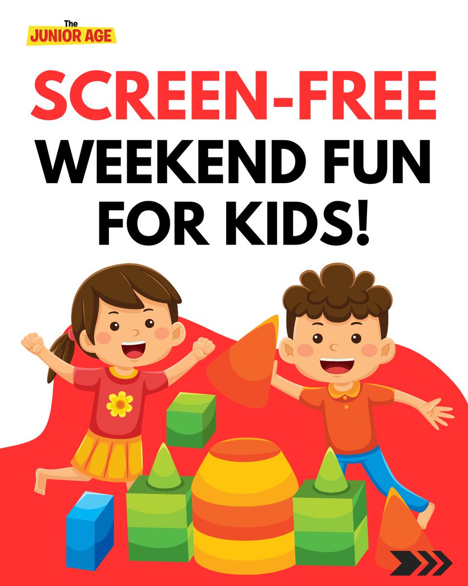 TheJuniorAge's tweet image. Looking for ways to keep the kids entertained without screens? We&apos;ve got a list of fun, engaging, and interactive activities that will spark creativity, learning, and a lot of laughter—all from the comfort of home!

#ScreenFreeWeekend #CreativeKids #FamilyFun #DIYActivities