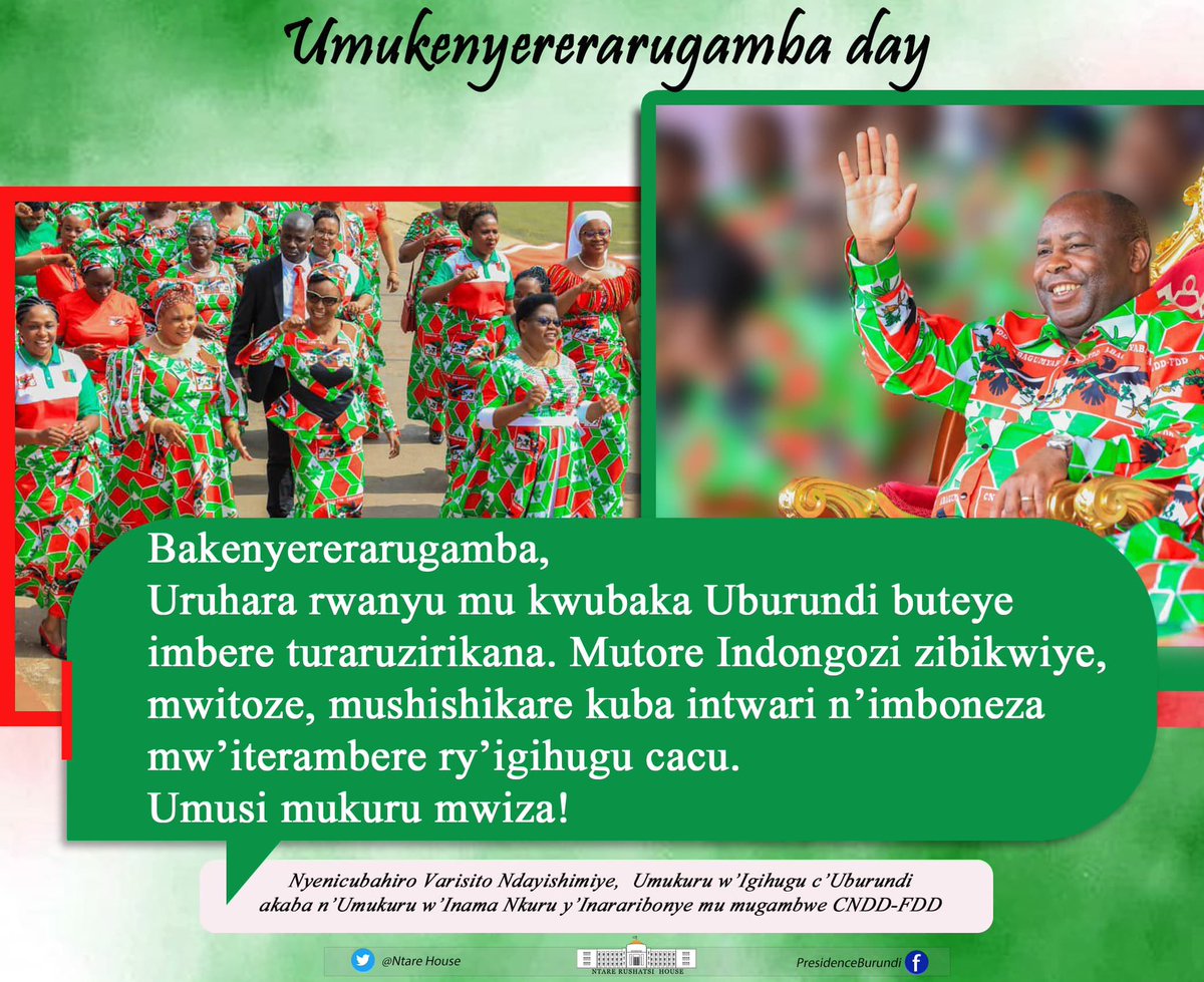 SE Evariste Ndayishimiye (@generalneva) on Twitter photo 