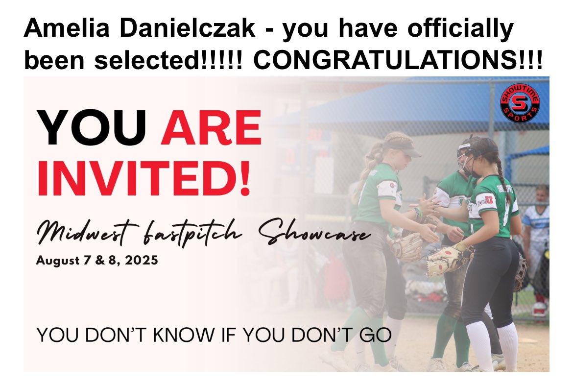 Amelia Danielczak (@amelia_11d) on Twitter photo Thank you <a href="/ShowtimeSports1/">Showtime Sports</a> for the invited again to the Midwest Fast-pitch Showcase! I had so much fun last year can’t wait to do it all again this year!
<a href="/Velocity_GB/">Velocity Performance Training</a> <a href="/Velo_Softball/">Velocity Softball</a> Thank you <a href="/ShowtimeSports1/">Showtime Sports</a> for the invited again to the Midwest Fast-pitch Showcase! I had so much fun last year can’t wait to do it all again this year!
<a href="/Velocity_GB/">Velocity Performance Training</a> <a href="/Velo_Softball/">Velocity Softball</a>