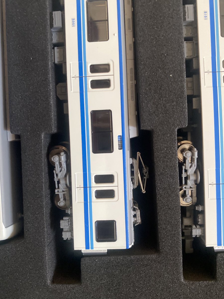 JP3KNM's tweet photo. ポポンデッタの泉北高速5000系買った！
5501Fやから準急和泉中央行のはずなのに、1両だけなんば行で悲しい、、😢 https://t.co/g6mYeGGji4